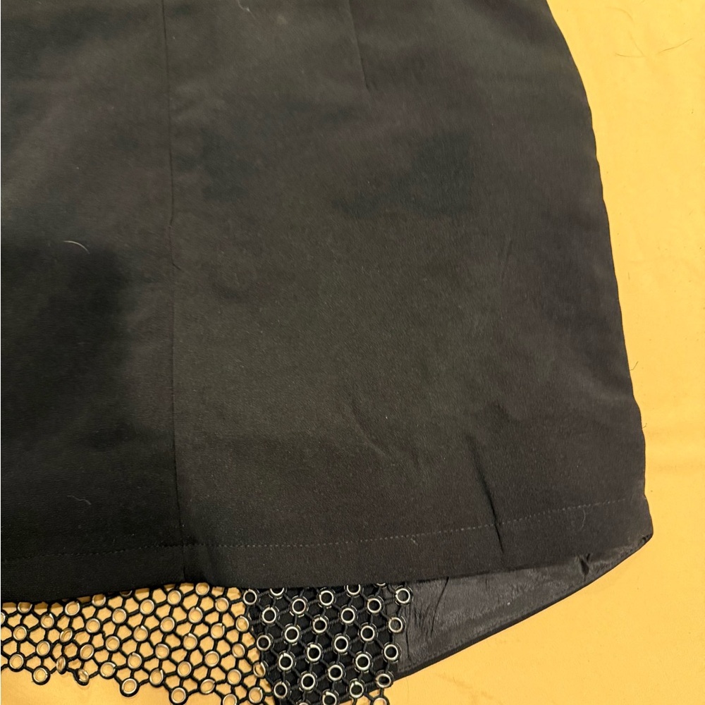 Chic Black and Silver Women's Skirt - Picture 8 of 8